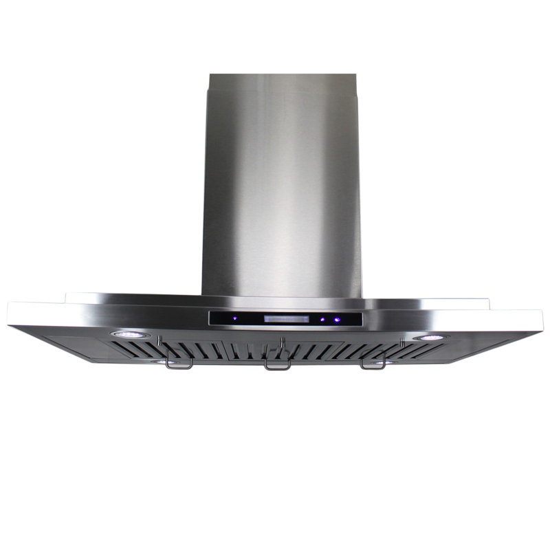 AKDY 36" 400 CFM Convertible Island Range Hood & Reviews Wayfair